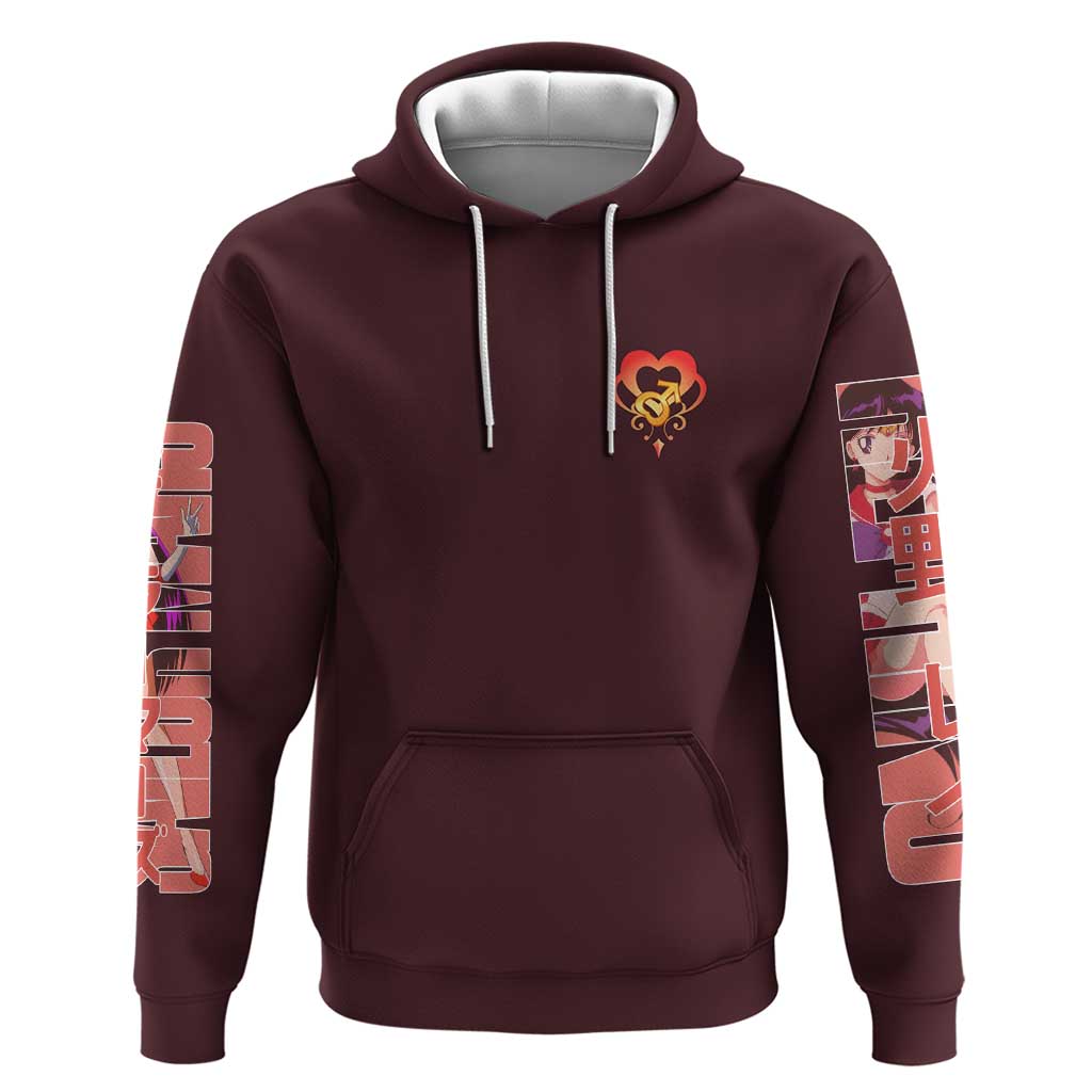 Sailor Mars Sailor Moon Hoodie Anime Style