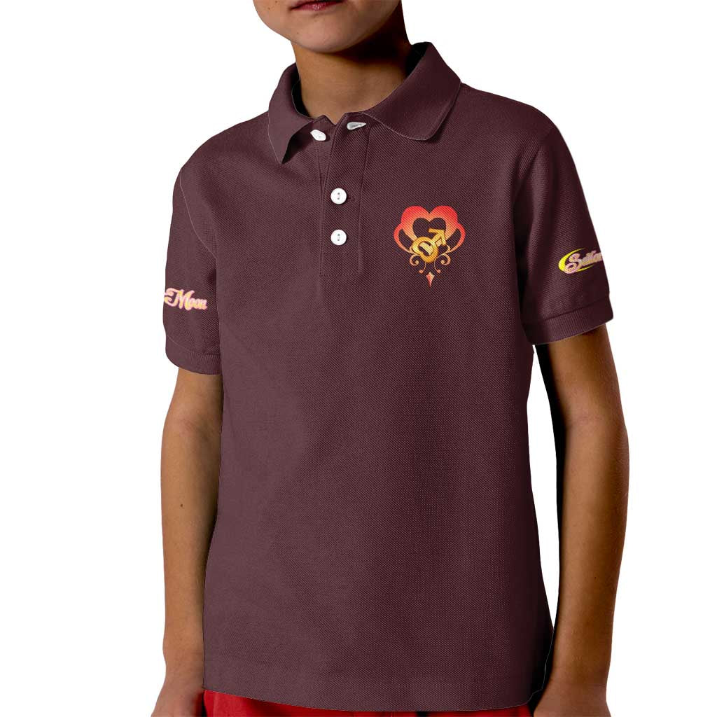 Sailor Mars Sailor Moon Kid Polo Shirt Anime Style