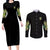 karma-fairy-skull-couples-matching-long-sleeve-bodycon-dress-and-long-sleeve-button-shirt