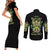 karma-fairy-skull-couples-matching-short-sleeve-bodycon-dress-and-long-sleeve-button-shirt