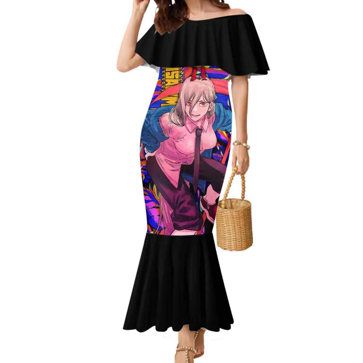 Power Chansaw Man Mermaid Dress