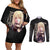 Ryuk - Death Note Couples Matching Off Shoulder Short Dress and Long Sleeve Button Shirt