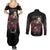 Ryuk - Death Note Couples Matching Summer Maxi Dress and Long Sleeve Button Shirt