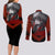 Future Diary Mirai Nikki Couples Matching Long Sleeve Bodycon Dress and Long Sleeve Button Shirt Yuno Gasai