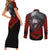 Future Diary Mirai Nikki Couples Matching Short Sleeve Bodycon Dress and Long Sleeve Button Shirt Yuno Gasai