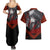 Future Diary Mirai Nikki Couples Matching Summer Maxi Dress and Hawaiian Shirt Yuno Gasai