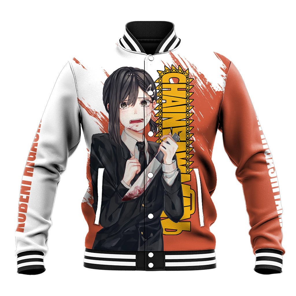 Kobeni Higashiyama Baseball Jacket Chainsaw Man