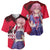 Yuno Gasai Future Diary Mirai Nikki Baseball Jersey Anime Style