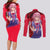 Yuno Gasai Future Diary Mirai Nikki Couples Matching Long Sleeve Bodycon Dress and Long Sleeve Button Shirt Anime Style