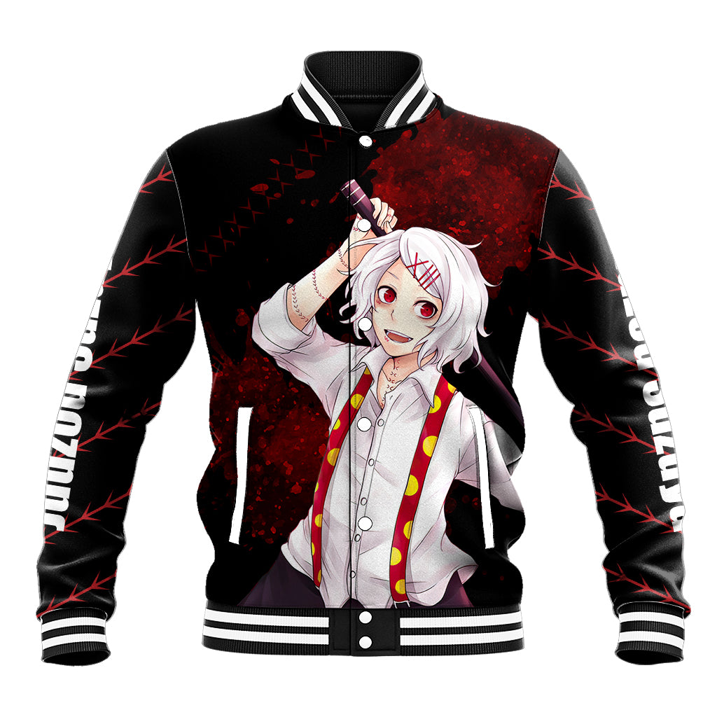 Juuzou Suzuya - Tokyo Ghoul Baseball Jacket Anime Grunge Style