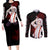 Juuzou Suzuya - Tokyo Ghoul Couples Matching Long Sleeve Bodycon Dress and Long Sleeve Button Shirt Anime Grunge Style