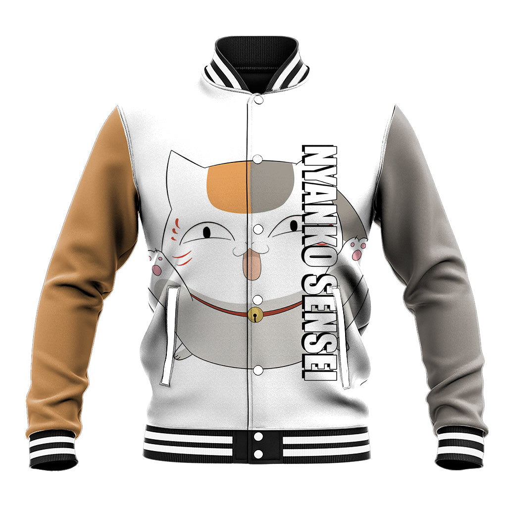 Nyanko Sensei Madara - Natsume Yuujinchou Baseball Jacket Anime Style