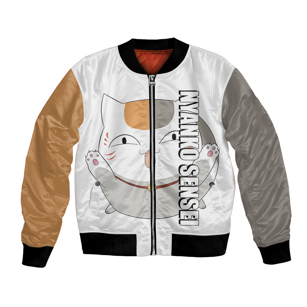 Nyanko Sensei Madara - Natsume Yuujinchou Bomber Jacket Anime Style