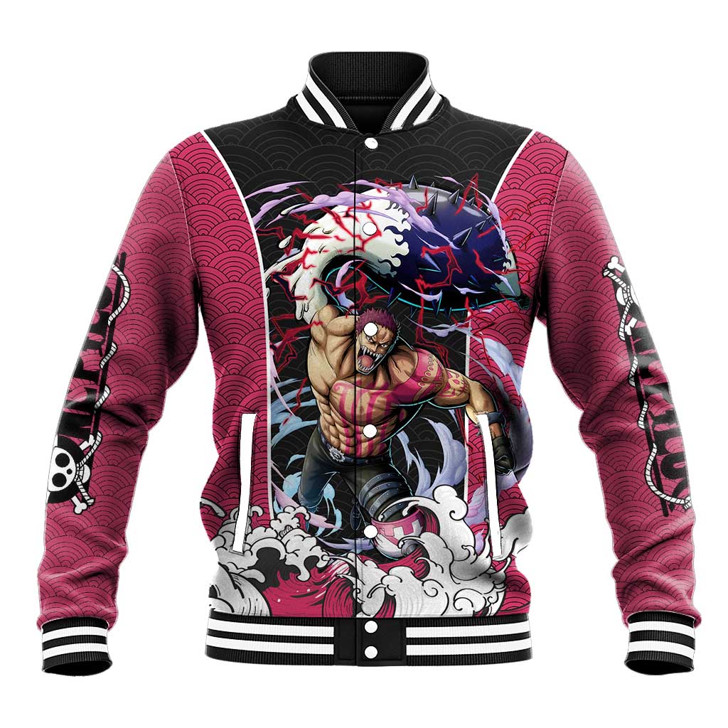 Charlotte Katakuri - One Piece Baseball Jacket Anime Japan Pattern Style