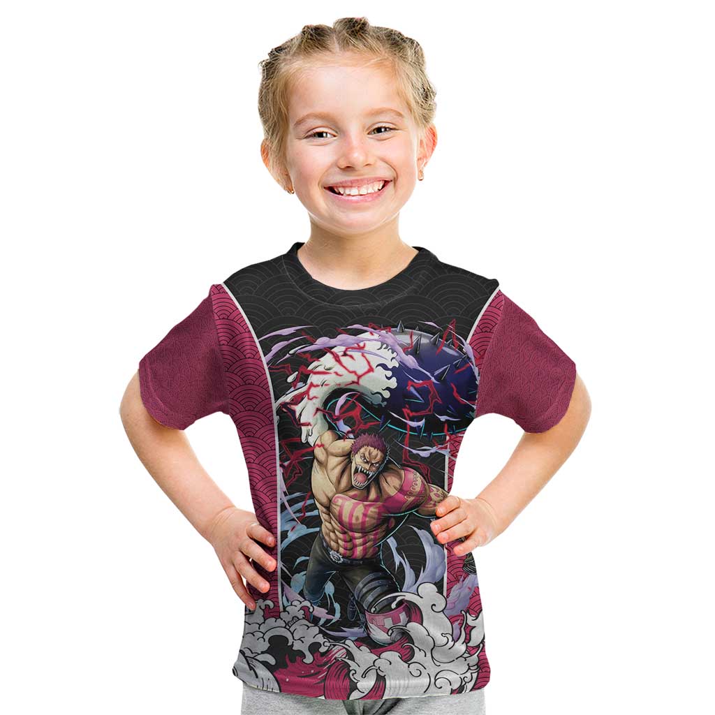 Charlotte Katakuri - One Piece Kid T Shirt Anime Japan Pattern Style