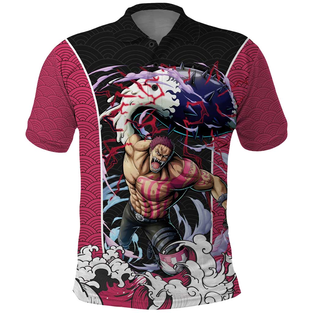 Charlotte Katakuri - One Piece Polo Shirt Anime Japan Pattern Style