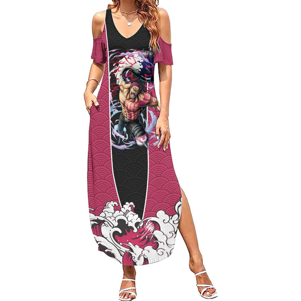 Charlotte Katakuri - One Piece Summer Maxi Dress Anime Japan Pattern Style