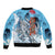 Blue-Eyes White Dragon Bomber Jacket Anime Japan Art Style