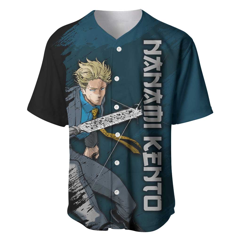 Nanami Kento - Jujutsu Kaisen Baseball Jersey Anime Mix Manga Style