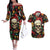 skull-christmas-couples-matching-off-the-shoulder-long-sleeve-dress-and-hawaiian-shirt-when-youre-dead-inside-but-its-christmas