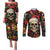 skull-christmas-couples-matching-puletasi-dress-and-long-sleeve-button-shirts-when-youre-dead-inside-but-its-christmas