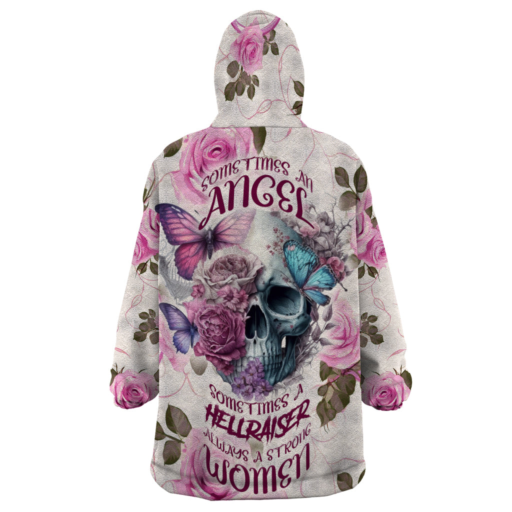 women-skull-wearable-blanket-hoodie-some-time-an-angel-hellraiser-always-a-strong-women