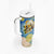 Van Gogh Style Skull Tumbler With Handle Hello My Friend