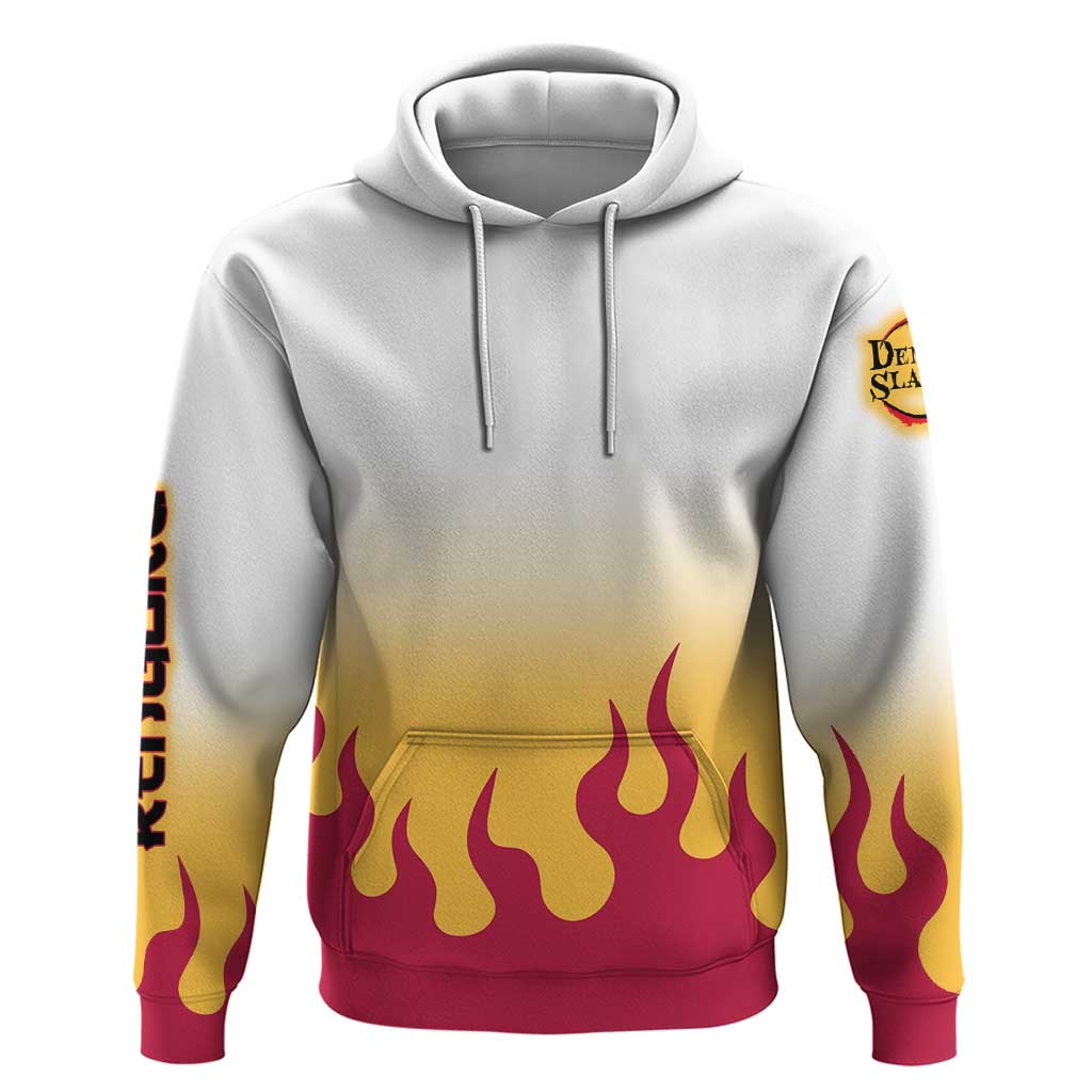 Kyojuro Rengoku Haori Demon Slayer Hoodie Anime Style