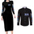 New Yonko One Piece Couples Matching Long Sleeve Bodycon Dress and Long Sleeve Button Shirt Anime Style