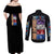 New Yonko One Piece Couples Matching Off Shoulder Maxi Dress and Long Sleeve Button Shirt Anime Style