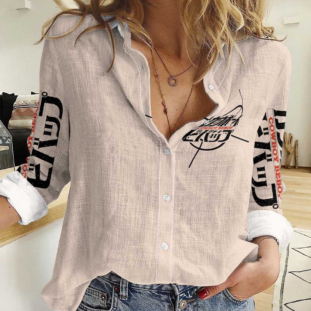 Cowboy Bebop Women Casual Shirt Anime Style