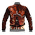 Burning Attack on Titan Baseball Jacket Anime  Mix Trippy Style