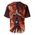 Burning Attack on Titan Baseball Jersey Anime  Mix Trippy Style