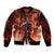 Burning Attack on Titan Bomber Jacket Anime  Mix Trippy Style