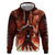 Burning Attack on Titan Hoodie Anime  Mix Trippy Style