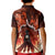 Burning Attack on Titan Kid Polo Shirt Anime  Mix Trippy Style