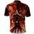 Burning Attack on Titan Polo Shirt Anime  Mix Trippy Style