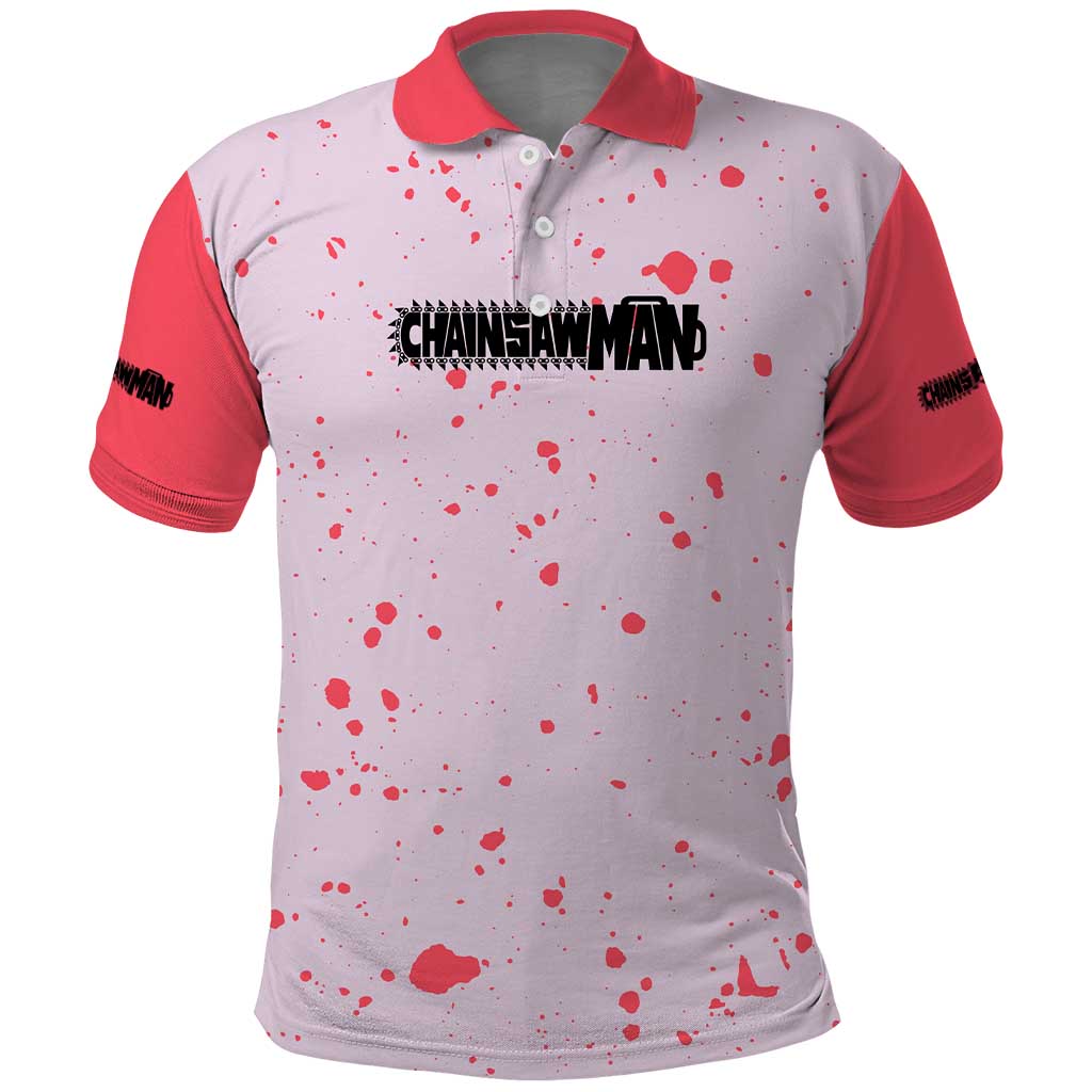 Public Safety Chainsaw Man Polo Shirt Anime Style