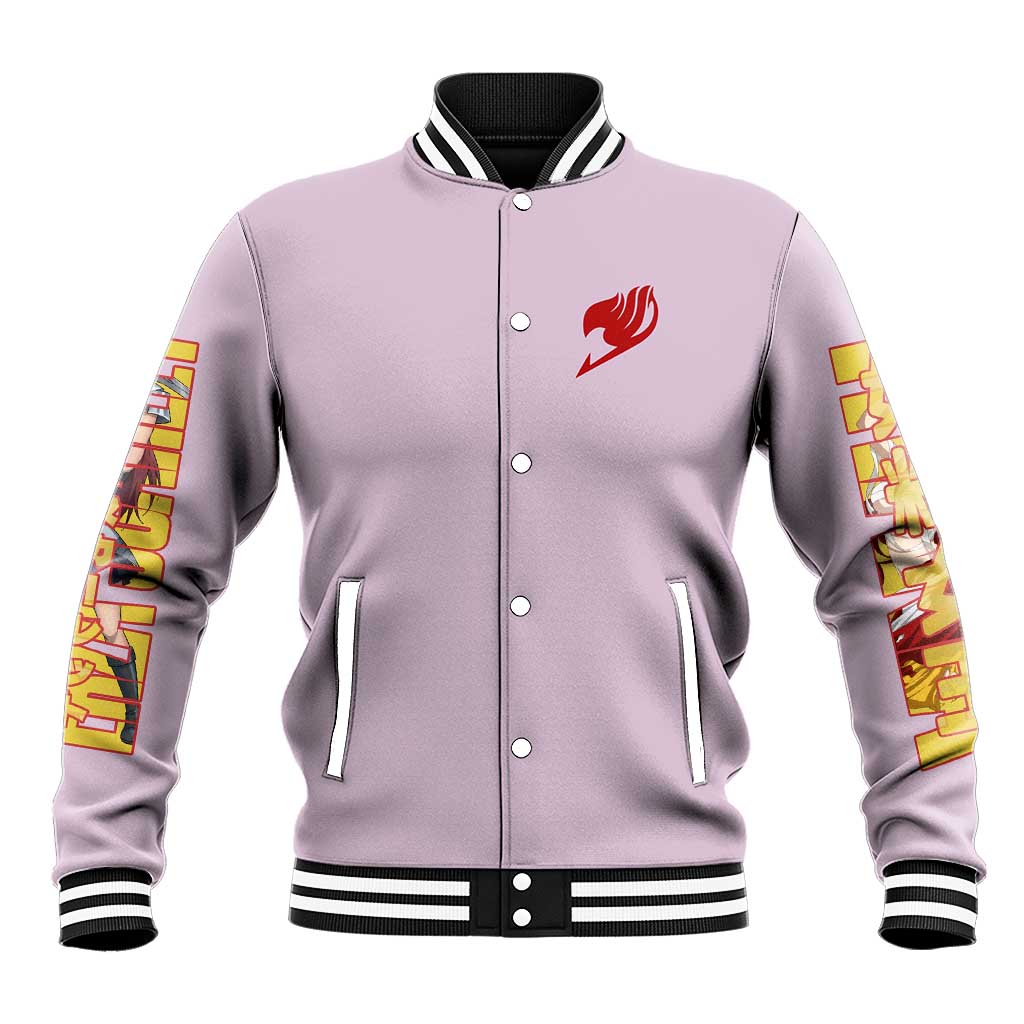 Erza Scarlet Fairy Tail Baseball Jacket Anime Style