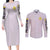 Albedo Overlord Couples Matching Long Sleeve Bodycon Dress and Long Sleeve Button Shirt Anime Style