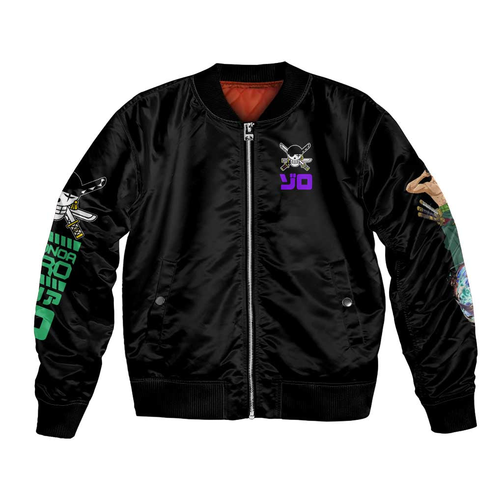 Roronoa Zoro V4 One Piece Bomber Jacket Anime Style