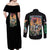 Roronoa Zoro V4 One Piece Couples Matching Off Shoulder Maxi Dress and Long Sleeve Button Shirt Anime Style