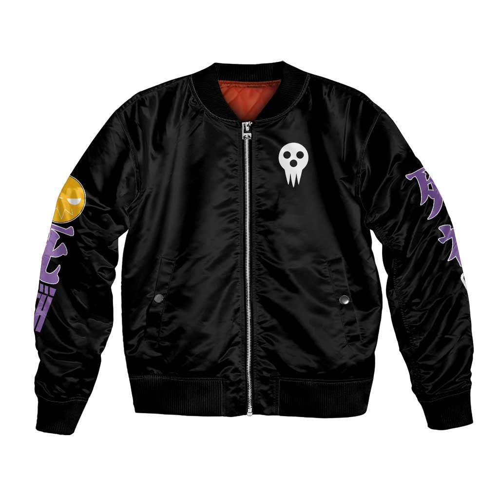 Death the Kid Soul Eater Bomber Jacket Anime Style