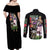 Roronoa Zoro V3 One Piece Couples Matching Off Shoulder Maxi Dress and Long Sleeve Button Shirt Anime Style