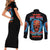 your-demons-hide-under-your-bed-thunder-skull-couples-matching-short-sleeve-bodycon-dress-and-long-sleeve-button-shirt