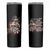 The Good Girl In Me Got Tired Skull Rose Skinny Tumbler