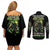 warning-sign-skull-reaper-couples-matching-off-shoulder-short-dress-and-long-sleeve-button-shirt