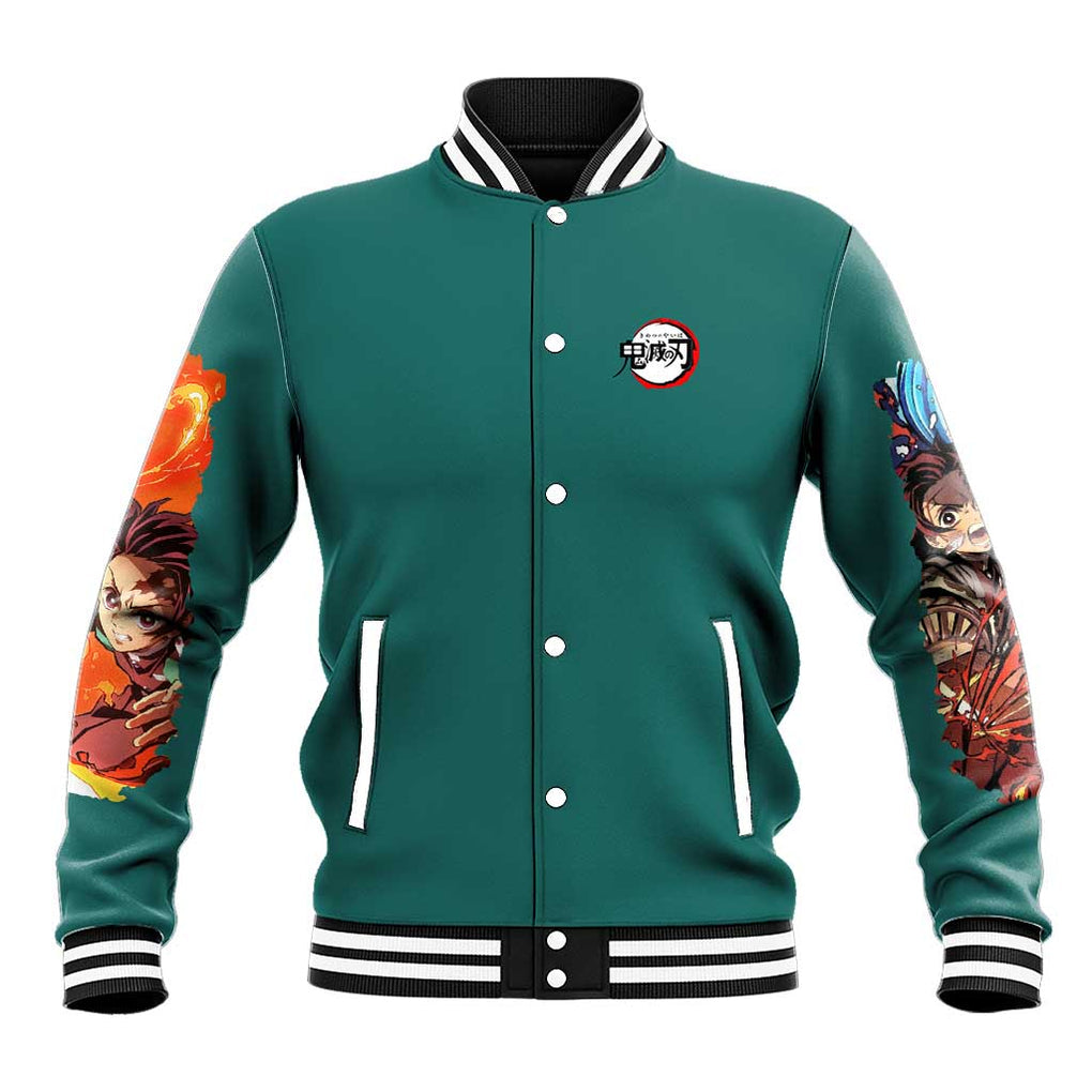 Kamado Tanjiro V2 Demon Slayer Baseball Jacket Japan Anime Style