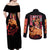 Mamoru Takamura Hajime no Ippo Couples Matching Off Shoulder Maxi Dress and Long Sleeve Button Shirt Japan Anime Style