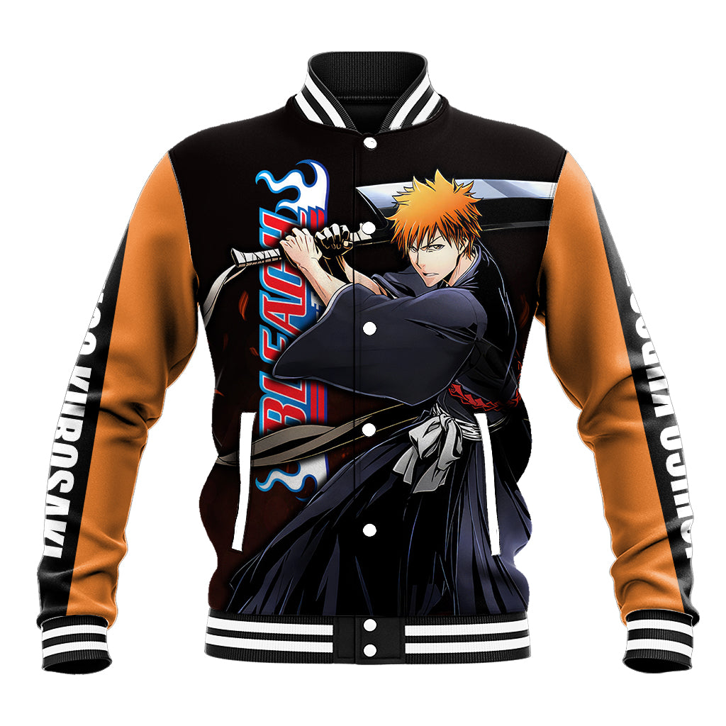 Ichigo Kurosaki Baseball Jacket